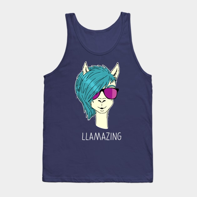 LLAMAZING Tank Top by hyperactive